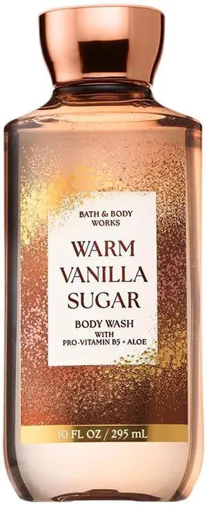 Warm Vanilla Sugar Body Wash, Nourishing Cleanser with Pro-Vitamin B5 & Aloe, Sparkling Sugar and Sweet Vanilla Scent, Gentle for Daily Use, 10 fl oz - 1 Pack Warm Vanilla Sugar Body Wash, Nourishing Cleanser with Pro-Vitamin B5 & Aloe, Sparkling Sugar and Sweet Vanilla Scent, Gentle for Daily Use, 10 fl oz - 1 Pack