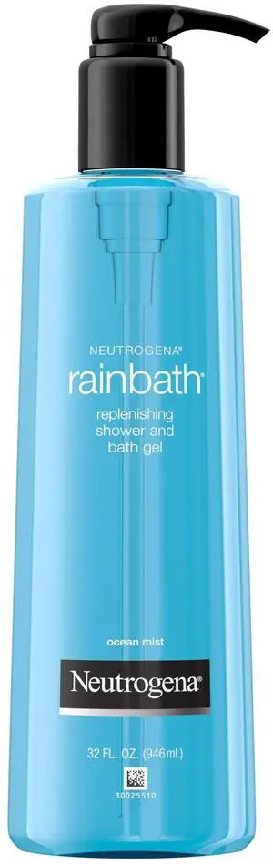 Rainbath Replenishing Shower and Bath Gel -Refreshing Body Wash with Moisturizing Formula for Soft Skin, Ocean Mist Scent, 32 fl. oz. (946 mL) Pump Bottle Rainbath Replenishing Shower and Bath Gel -Refreshing Body Wash with Moisturizing Formula for Soft Skin, Ocean Mist Scent, 32 fl. oz. (946 mL) Pump Bottle
