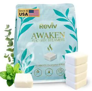 Shower Steamers Aromatherapy 15pc Eucalyptus & Mint Shower Bombs Shower Steamers Aromatherapy 15pc Eucalyptus & Mint Shower Bombs