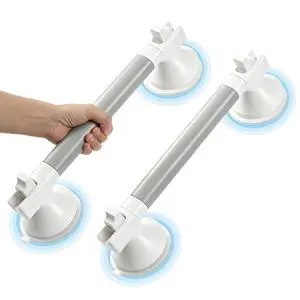 Shower Grab Bars for Wall 2 Pack 15.7 Inch, Bathroom Grab Bar, Anti-Slip Grab Bars for Bathtubs and Showers, Handicap Shower Grab Bar for Seniors Elderly, Safety Shower Handles for Bathroom Shower Grab Bars for Wall 2 Pack 15.7 Inch, Bathroom Grab Bar, Anti-Slip Grab Bars for Bathtubs and Showers, Handicap Shower Grab Bar for Seniors Elderly, Safety Shower Handles for Bathroom