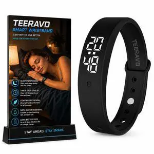 Vibrating Alarm Wristband for Heavy Sleepers Silent Wrist Clock Vibration Watch Bracelet Shock Wake up Deaf People with Band Wearable alarmas para despertar Shocking Extremely deep Bed Shaker Vibrating Alarm Wristband for Heavy Sleepers Silent Wrist Clock Vibration Watch Bracelet Shock Wake up Deaf People with Band Wearable alarmas para despertar Shocking Extremely deep Bed Shaker