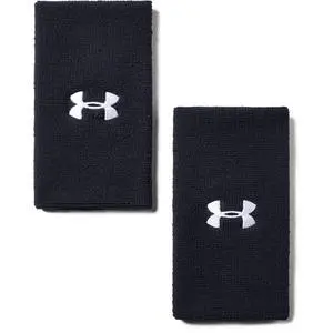 Unisex-Adult 6-inch Performance Wristband 2-Pack , Black (001)/White , One Size Fits All Unisex-Adult 6-inch Performance Wristband 2-Pack , Black (001)/White , One Size Fits All