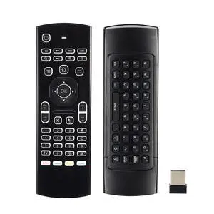 MX3 Air Mouse Remote Control, 2.4G Multifunctional Backlight Mini Wireless Keyboard Air Mouse Remote for Android Smart TV Box, 3-Gyro&Gsensor, Projector HTPC Mini PC, PS3/4 Xbox 360 MX3 Air Mouse Remote Control, 2.4G Multifunctional Backlight Mini Wireless Keyboard Air Mouse Remote for Android Smart TV Box, 3-Gyro&Gsensor, Projector HTPC Mini PC, PS3/4 Xbox 360