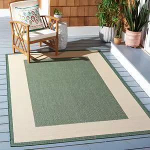 Courtyard Collection 2'7" x 5' Dark Green/Beige CY7987 Indoor/ Outdoor Waterproof Easy Cleaning Patio Backyard Mudroom Area Rug Courtyard Collection 2'7" x 5' Dark Green/Beige CY7987 Indoor/ Outdoor Waterproof Easy Cleaning Patio Backyard Mudroom Area Rug