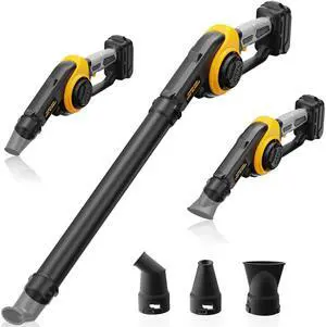 Cordless Leaf Blower Compatible with DEWALT 20V Max Battery (Tool Only) 200MPH Small Electric Leaf Blowers w/ 3 Speeds Mode, Lightweight Mill Leaf Blowers Battery Powered for Patio Cordless Leaf Blower Compatible with DEWALT 20V Max Battery (Tool Only) 200MPH Small Electric Leaf Blowers w/ 3 Speeds Mode, Lightweight Mill Leaf Blowers Battery Powered for Patio