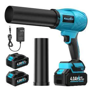 Leaf Blower Cordless, Small Leaf Blower with 2*4.0Ah Batteries & Charger, Portable Air Duster Lightweight, 20000 RPM Handheld Leaf Blowers for Patio Cleaning, Lawn Care, Blowing Leaves, Dust Leaf Blower Cordless, Small Leaf Blower with 2*4.0Ah Batteries & Charger, Portable Air Duster Lightweight, 20000 RPM Handheld Leaf Blowers for Patio Cleaning, Lawn Care, Blowing Leaves, Dust