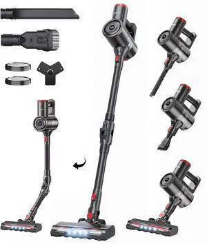 Cordless Vacuum Cleaners for Home,40Kpa 45Mins Self-Standing Vacuum Cleaner Cleans Under Furniture Without Bending,Powerful Stick Vacuum Cordless for Pet Hair,Hard Floors,Carpets,Car Cordless Vacuum Cleaners for Home,40Kpa 45Mins Self-Standing Vacuum Cleaner Cleans Under Furniture Without Bending,Powerful Stick Vacuum Cordless for Pet Hair,Hard Floors,Carpets,Car