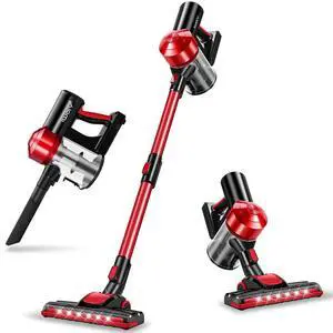 C150 Cordless Vacuum Cleaner with 2200mAh Rechargeable Battery, 18000Pa Cyclone Vacuum with HEPA Filter, Lightweight Portable Handheld Stick Vacuum for Home Hard Floor Car Cleaning C150 Cordless Vacuum Cleaner with 2200mAh Rechargeable Battery, 18000Pa Cyclone Vacuum with HEPA Filter, Lightweight Portable Handheld Stick Vacuum for Home Hard Floor Car Cleaning