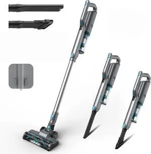 280W Cordless Vacuum Cleaner for Home, Powerful Stick Vacuum with 45min Runtime,Rechargeable Wireless Vacuum for Hardwood Floor Carpet Pet Hair 280W Cordless Vacuum Cleaner for Home, Powerful Stick Vacuum with 45min Runtime,Rechargeable Wireless Vacuum for Hardwood Floor Carpet Pet Hair