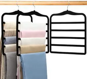 Closet Organizers and Storage,3 Pack Organization and Storage Pants-Hangers-Space-Saving,Velvet Hanger for Dorm Room for College Students Girls Boys Guys Hanging Jean Scarf Closet Organizers and Storage,3 Pack Organization and Storage Pants-Hangers-Space-Saving,Velvet Hanger for Dorm Room for College Students Girls Boys Guys Hanging Jean Scarf