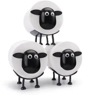 Sheep Toilet Paper Roll Holder, Tissue Paper Storage Stand, 3D Printed Black Sheep Loo Roll Holder, Wall Mount Tissue Basket for Bathroom, Fun Housewarming Gift & Bathroom Decor (3) Sheep Toilet Paper Roll Holder, Tissue Paper Storage Stand, 3D Printed Black Sheep Loo Roll Holder, Wall Mount Tissue Basket for Bathroom, Fun Housewarming Gift & Bathroom Decor (3)