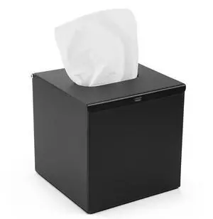 Square Tissue Box Cover Tissue Box Holder Napkin Holder Tissue Cube Box Decorative Holder for Bathroom Bedroom Office Dresser Nightstand Desk Tabletop 5"X 5" X 5"-Stainless Steel Matte Black Square Tissue Box Cover Tissue Box Holder Napkin Holder Tissue Cube Box Decorative Holder for Bathroom Bedroom Office Dresser Nightstand Desk Tabletop 5"X 5" X 5"-Stainless Steel Matte Black