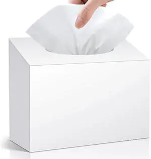 Acrylic Hand Towel Box Cover Compatible with Kleenex Disposable Hand Towels Wall-Mounted Paper Towel Dispenser Suitable for Tabletop, Bathroom, Car, and Office Use Valentine's Day Gifts (White) Acrylic Hand Towel Box Cover Compatible with Kleenex Disposable Hand Towels Wall-Mounted Paper Towel Dispenser Suitable for Tabletop, Bathroom, Car, and Office Use Valentine's Day Gifts (White)