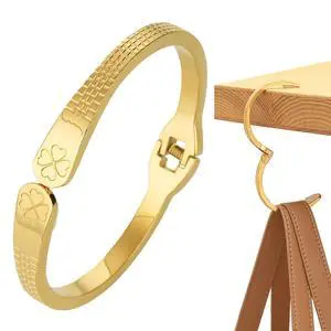 Purse Hook for Table, 18K Gold Plated Mesh Link Bracelet for Women, Holds up to 30 lbs, Portable 2-in-1 Handbag Hanger, Premium Anti-Slip Bag Holder with Gift Box, Ideal Gift Purse Hook for Table, 18K Gold Plated Mesh Link Bracelet for Women, Holds up to 30 lbs, Portable 2-in-1 Handbag Hanger, Premium Anti-Slip Bag Holder with Gift Box, Ideal Gift