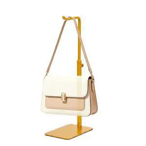 Purse Holder, Adjustable Purse Display Stand , Golden Handbag Display Stand, Hanger Rack for Bags, Suitable for Desktops, Wardrobes and Commercial Storeshook Stand Purse Holder, Adjustable Purse Display Stand , Golden Handbag Display Stand, Hanger Rack for Bags, Suitable for Desktops, Wardrobes and Commercial Storeshook Stand