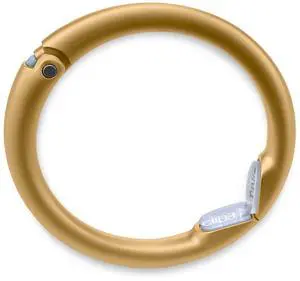 Bag Hanger, Matte Gold PVD | The Ring that Opens into a Handbag Hook Bag Hanger, Matte Gold PVD | The Ring that Opens into a Handbag Hook