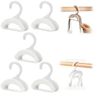5 Pack Bag Hangers, Purse Hangers for Closet, Hooks for Organizer and Hanging Bags Handbags Belts, Multiple Units Can Be 5 Pack Bag Hangers, Purse Hangers for Closet, Hooks for Organizer and Hanging Bags Handbags Belts, Multiple Units Can Be