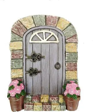 Fairy Doors Outdoor Miniature Fairy Garden Doors for Trees Fairies Door Wall Hanging Garden Ornaments Decor Gifts Tree Decor Ornaments Fairy Gnome Home Fairy Doors Outdoor Miniature Fairy Garden Doors for Trees Fairies Door Wall Hanging Garden Ornaments Decor Gifts Tree Decor Ornaments Fairy Gnome Home