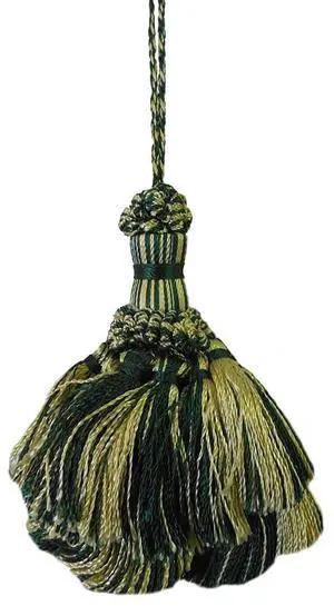 1 Pack Mini Decorative Tassel with Hanging Loop, 11.81 in Total Length Layered Curtain Tieback, Door Handle Ornament, and Home Décor Accessory - E98248_A 1 Pack Mini Decorative Tassel with Hanging Loop, 11.81 in Total Length Layered Curtain Tieback, Door Handle Ornament, and Home Décor Accessory - E98248_A