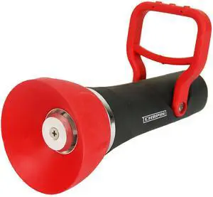 High Flow Firefighter Style Garden Hose Nozzle, Classic Fireman Style Grip Nozzle with Threaded Garden Hose Connection, Adjustable Twist Nozzle, Up to 250 PSI, Red/Black High Flow Firefighter Style Garden Hose Nozzle, Classic Fireman Style Grip Nozzle with Threaded Garden Hose Connection, Adjustable Twist Nozzle, Up to 250 PSI, Red/Black