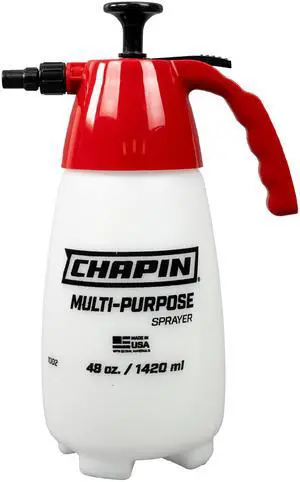1002 Handheld Pump Sprayer, 48oz, MultiPurpose, Lawn & Garden, Translucent Poly Tank, WideMouth Opening, Adjustable Cone Nozzle & AntiClog Filter for Weed, Fertilizer & Pest Applications 1002 Handheld Pump Sprayer, 48oz, MultiPurpose, Lawn & Garden, Translucent Poly Tank, WideMouth Opening, Adjustable Cone Nozzle & AntiClog Filter for Weed, Fertilizer & Pest Applications