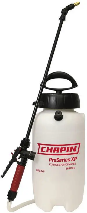 26021XP Made in USA 2-Gallon Heavy-Duty Compression Sprayer for Professional Use, with 3 nozzles -one Brass, Pressure Relief Valve, Comfort Grip Handle, Translucent White 26021XP Made in USA 2-Gallon Heavy-Duty Compression Sprayer for Professional Use, with 3 nozzles -one Brass, Pressure Relief Valve, Comfort Grip Handle, Translucent White