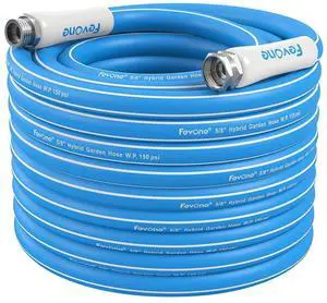 Kink Free Garden Hose 75 ft, Heavy Duty Water Hose Kink Free Garden Hose 75 ft, Heavy Duty Water Hose
