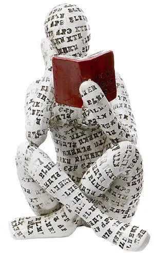 Home Decor Pulp Reading Women Thinker Statue Aesthetic Sculpture Room Decor Modern Abstract Decoration on Shelf Table Desk for Living Room Office Bedroom A Home Decor Pulp Reading Women Thinker Statue Aesthetic Sculpture Room Decor Modern Abstract Decoration on Shelf Table Desk for Living Room Office Bedroom A