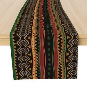Traditional African Tribal Table Runner, African Table Runner Decor for Dinning Room Kitchen Home Vintage Pattern Table Runner Decorations for Holiday Party, Housewarming Gifts for Ideas, 13X72Inches Traditional African Tribal Table Runner, African Table Runner Decor for Dinning Room Kitchen Home Vintage Pattern Table Runner Decorations for Holiday Party, Housewarming Gifts for Ideas, 13X72Inches