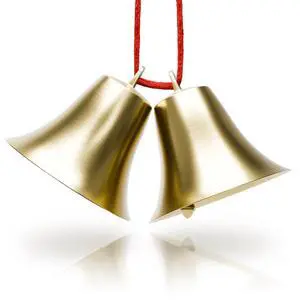 Bells for Door Knob 2 Pack 2" × 1.8" Vintage Brass with Hanging Loop, Small Bell with Clear Ringing Sound for Home Entry, Office & Shopkeepers Hanging Bell for Door Opening, Crafts & Holiday Decor Bells for Door Knob 2 Pack 2" × 1.8" Vintage Brass with Hanging Loop, Small Bell with Clear Ringing Sound for Home Entry, Office & Shopkeepers Hanging Bell for Door Opening, Crafts & Holiday Decor