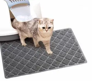 Cat Litter Mat Litter Box MatLitter Trapping Mat Premium Durable PVC Pad, 23 x 14 Inches, Easy to CleanNon-SlipUrine Waterproof Cat Litter Mat Litter Box MatLitter Trapping Mat Premium Durable PVC Pad, 23 x 14 Inches, Easy to CleanNon-SlipUrine Waterproof