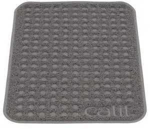Cat Litter Mat Rectangle Non-Slip Litter Trapping Mat Soft & Comfortable, Easy to Clean for All Cat Litter Types Small Cat Litter Mat Rectangle Non-Slip Litter Trapping Mat Soft & Comfortable, Easy to Clean for All Cat Litter Types Small