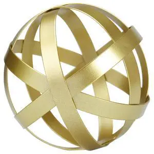 Gold Decor for Living Room Bedroom Bookshelf Coffee Table, Modern Style Figurine Decorative Ornaments Home Decor for Shelves (4.5" Modern Decorative Ball) Gold Decor for Living Room Bedroom Bookshelf Coffee Table, Modern Style Figurine Decorative Ornaments Home Decor for Shelves (4.5" Modern Decorative Ball)