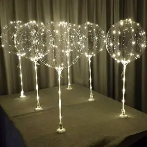 warm white 6pc LED Light up Balloon with sticks, stands and batteries, Table top centerpieces for party, no helium required DIY Kit (warm white) warm white 6pc LED Light up Balloon with sticks, stands and batteries, Table top centerpieces for party, no helium required DIY Kit (warm white)