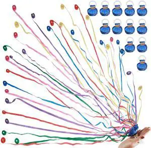 No Mess Streamers,12Pack Colorful No Mess Confetti Poppers,Party Poppers for Birthday,Wedding,Celebrations,School Opening,Graduation,Retirement Party No Mess Streamers,12Pack Colorful No Mess Confetti Poppers,Party Poppers for Birthday,Wedding,Celebrations,School Opening,Graduation,Retirement Party