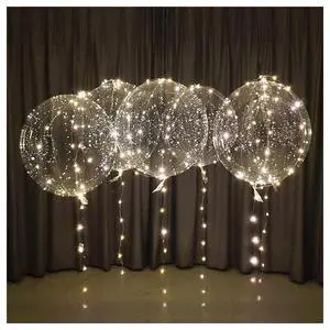 warm white led balloons with batteries, wedding proposal decorations clear transparent for helium or air, birthday party, halloween decor warm white led balloons with batteries, wedding proposal decorations clear transparent for helium or air, birthday party, halloween decor