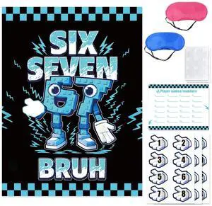 67 Meme Themed Pin The Hand On The Large Poster Game Set 67 Meme Themed Pin The Hand On The Large Poster Game Set