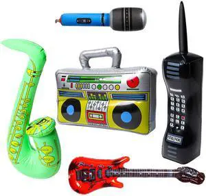 5Pcs Inflatable Rock Star Party Favor, Inflatable Boom Box Mobile Phone Guitar Party Props for 80's 90's Party Decorations, Rock and Roll Party Favors Supplies, Christmas Birthday Party Gifts 5Pcs Inflatable Rock Star Party Favor, Inflatable Boom Box Mobile Phone Guitar Party Props for 80's 90's Party Decorations, Rock and Roll Party Favors Supplies, Christmas Birthday Party Gifts