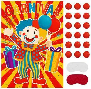 Pin on The Clown Carnival Party Game, Circus Theme Birthday Party Decorations Supplies Activities Pin on The Clown Carnival Party Game, Circus Theme Birthday Party Decorations Supplies Activities