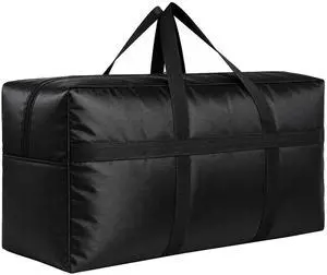Extra Large Storage Duffle Bag, Duffel Bag for Travel Black 130L Extra Large Storage Duffle Bag, Duffel Bag for Travel Black 130L
