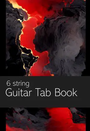 6 String Guitar Tab Book: A4 sized Tab Exercise Book 6 String Guitar Tab Book: A4 sized Tab Exercise Book