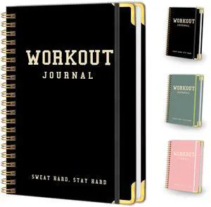 Fitness Workout Journal for Women & Men, Workout Log Book Planner Fitness Workout Journal for Women & Men, Workout Log Book Planner
