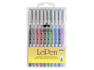 Uchida Of America 4300-10B 10-Piece 0.3 Point Size Le Pen Drawing Pen Set Uchida Of America 4300-10B 10-Piece 0.3 Point Size Le Pen Drawing Pen Set
