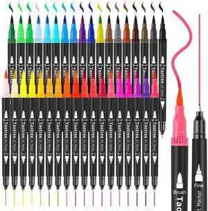 36 Colors Dual Tip Art Markers Pens Set for Adult Coloring Books 36 Colors Dual Tip Art Markers Pens Set for Adult Coloring Books
