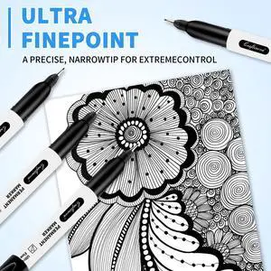 Black Ultra Fine Point Permanent Markers, Extra Fine Tip, Quick Drying and Waterproof, Fade Resistant Perfect on Paper, Glass, Metal, Plastic, Wood, Office & School Use, 12 Pack Black Ultra Fine Point Permanent Markers, Extra Fine Tip, Quick Drying and Waterproof, Fade Resistant Perfect on Paper, Glass, Metal, Plastic, Wood, Office & School Use, 12 Pack