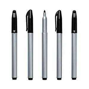 Permanent Freezer Marker Set of 5 Waterproof Fast-Drying Black Ink Pens with Chisel Tip for Food Labeling, Fridge & Freezer Storage, Kitchen & Lab Use & General Organization. Permanent Freezer Marker Set of 5 Waterproof Fast-Drying Black Ink Pens with Chisel Tip for Food Labeling, Fridge & Freezer Storage, Kitchen & Lab Use & General Organization.