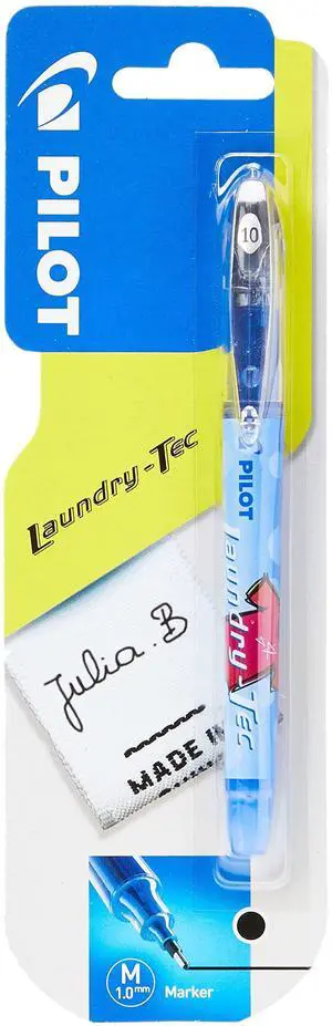 Laundry Tec Fabric Marker 1.0 mm Tip - Black, Single Pen Laundry Tec Fabric Marker 1.0 mm Tip - Black, Single Pen