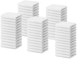 100% Cotton Terry Towel Cleaning Rags White 14'x17'|Pack of 60|Grade White Rag|Soft Large Cleaning Rags|Super Absorbent|Quick Dry|Multipurpose Towels|Restaurant Towels|Reusable Shop Rags 100% Cotton Terry Towel Cleaning Rags White 14'x17'|Pack of 60|Grade White Rag|Soft Large Cleaning Rags|Super Absorbent|Quick Dry|Multipurpose Towels|Restaurant Towels|Reusable Shop Rags