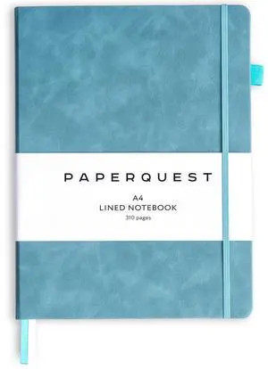 A4 Hardback Notebook, Vegan Leather Journal Lined, 310 Pages, 100GSM Thick Paper, Lay flat Notebook for Women, Men, Writing, Office, Work, Study, College Ruled Notebook with Pocket, A4 Hardback Notebook, Vegan Leather Journal Lined, 310 Pages, 100GSM Thick Paper, Lay flat Notebook for Women, Men, Writing, Office, Work, Study, College Ruled Notebook with Pocket,