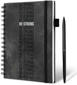 Workout Journal for Men & Women, Workout Planner with Monthly Calendar, ( 8.3" x 6") Grayish-black Texture Hardcover Workout Log Book Track Training, Diet, Progress, Achieve Wellness Goals, Perfect Workout Journal for Men & Women, Workout Planner with Monthly Calendar, ( 8.3" x 6") Grayish-black Texture Hardcover Workout Log Book Track Training, Diet, Progress, Achieve Wellness Goals, Perfect